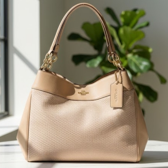 Coach Handbags - Coach NWOT Elegant Tan Women's Bag